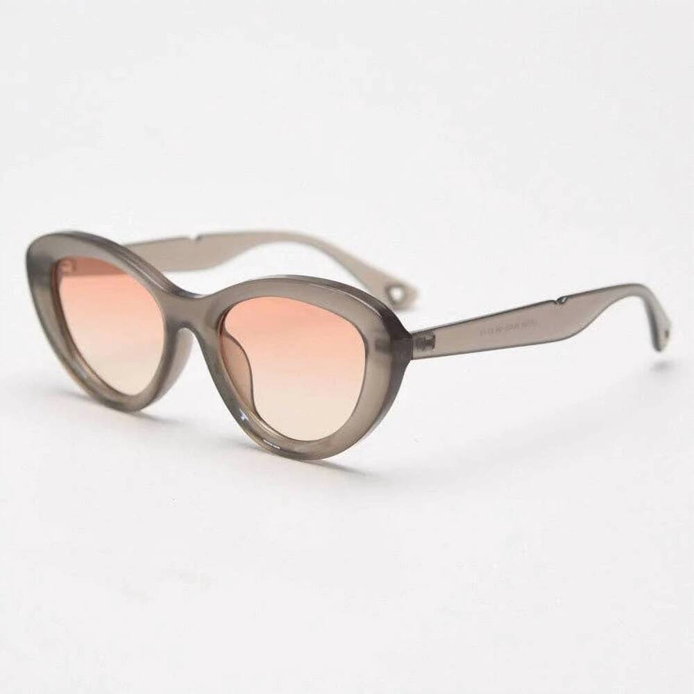 NEW DIPPED SHOP women's vintage polarized cat eye uv protection sunglasses in gr